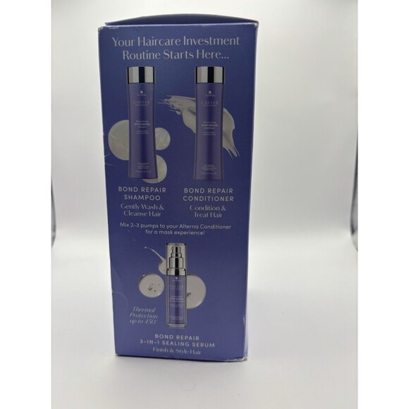 Alterna Caviar Anti-Aging Bond Repair Wash Treat Finish Kit - Picture 4 of 7